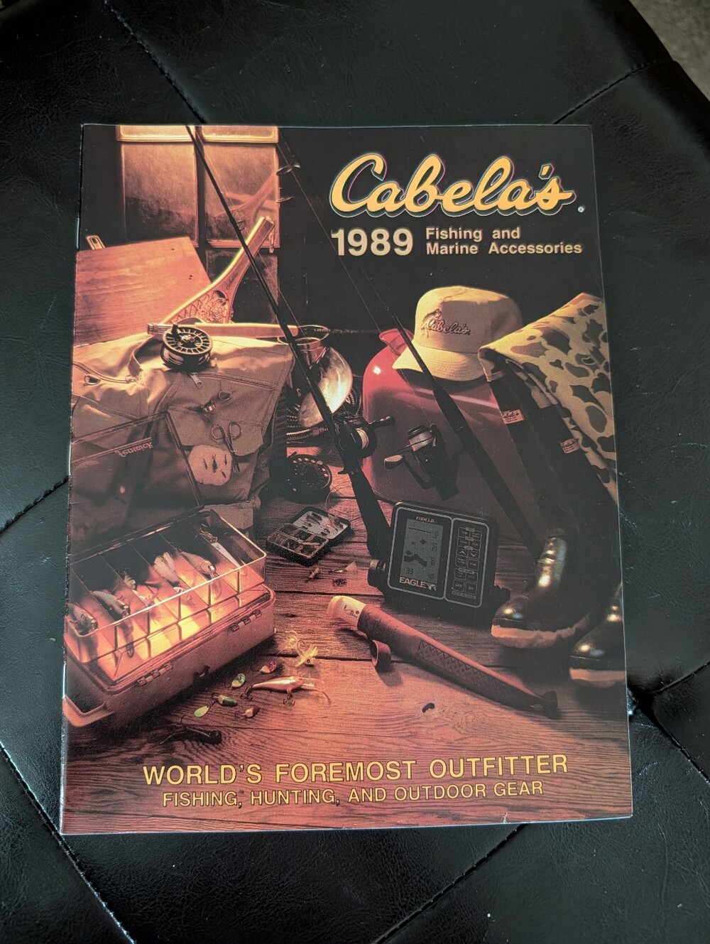 Vintage Cabela's 1989 Fishing & Marine Accessories Catalog